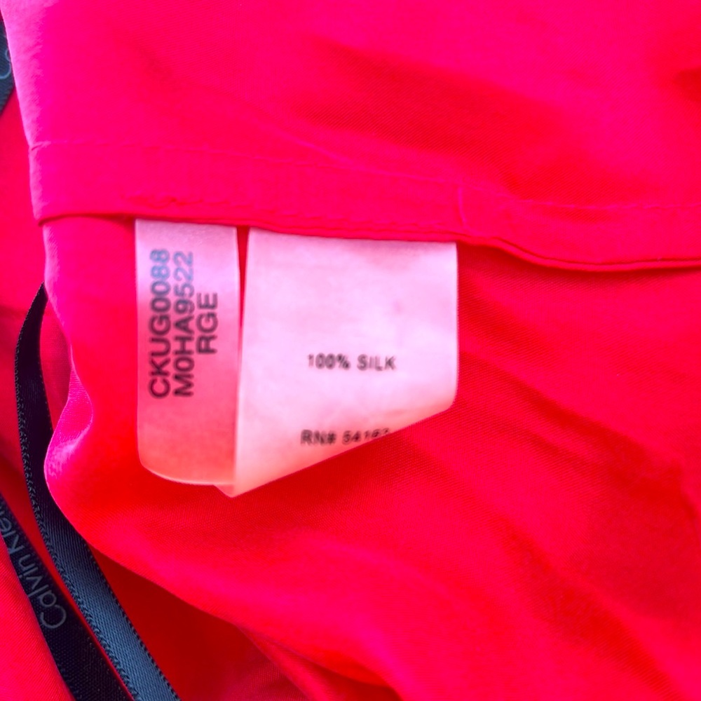100%silk blouse, Calvin Klein - Picture 3 of 3